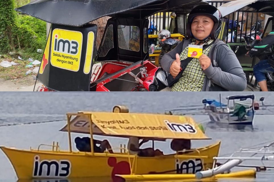 Dukung Ekonomi Lokal, Indosat Salurkan Paket Data dan Perbarui Tampilan Kendaraan Wisata