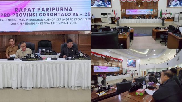 Terkendala Anggaran, Jadwal Kegiatan DPRD Provinsi Gorontalo Bergeser