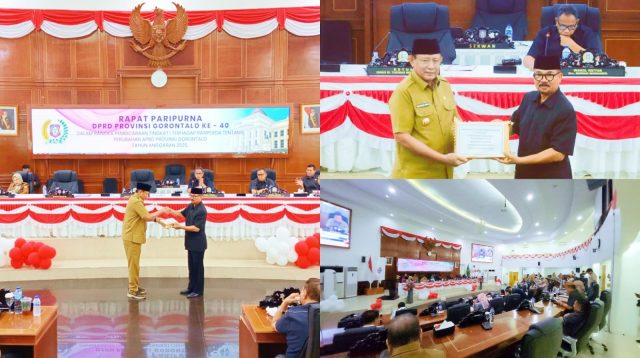 Thomas Mopili Pimpin Paripurna Pembicaraan Tingkat I Ranperda Perubahan APBD