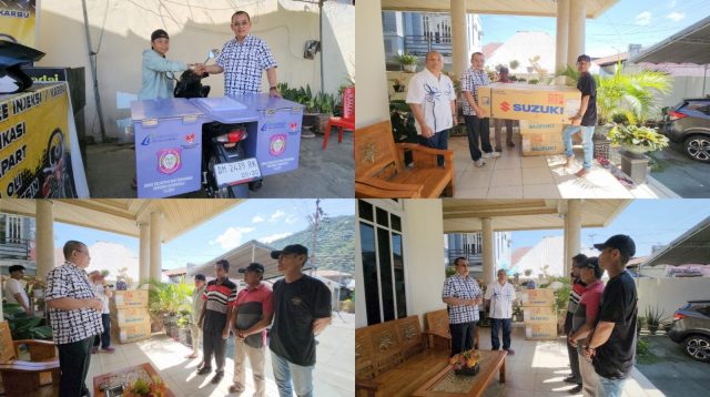 Peduli Pesisir, Fikram Salilama Salurkan Bantuan untuk Nelayan dan Pedagang Ikan