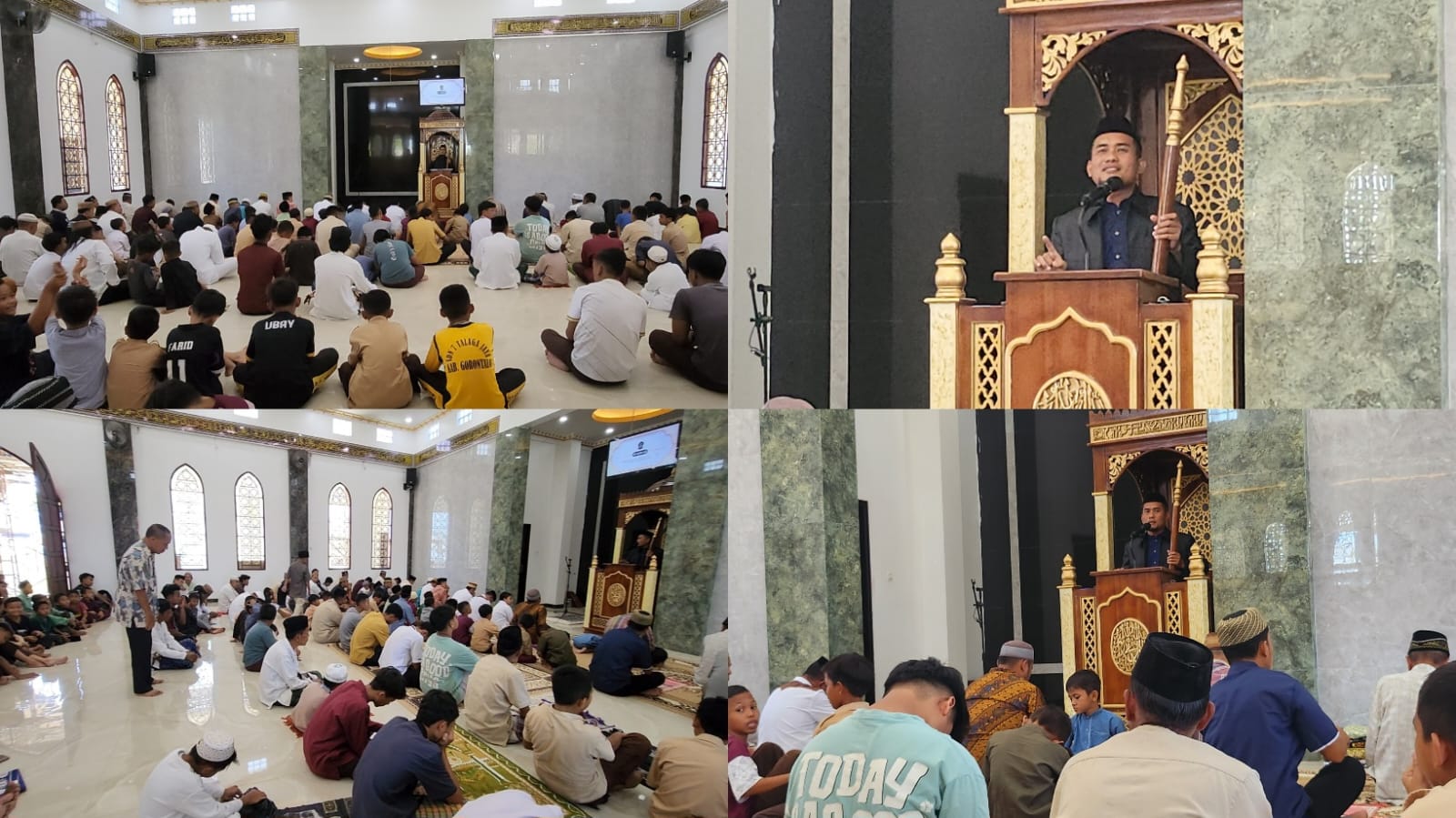 Ustaz dari Luwuk Banggai Sampaikan Khutbah Jumat di Masjid Baitul Ar-Rasyid Bunggalo