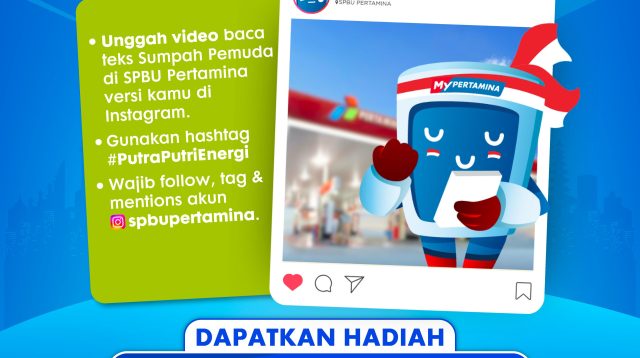 Pertamina Patra Niaga Sulawesi Ajak Masyarakat Rayakan Semangat Sumpah Pemuda Lewat “Rekam Posting Sumpah Pemuda untuk Negeri”