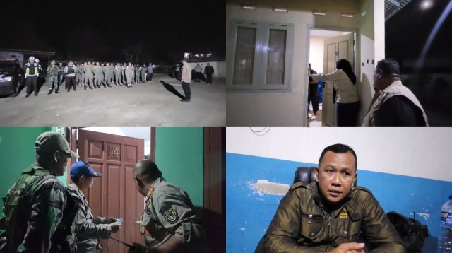 Lima Pasangan Nonmuhrim Terjaring Razia Gabungan di Kota Gorontalo