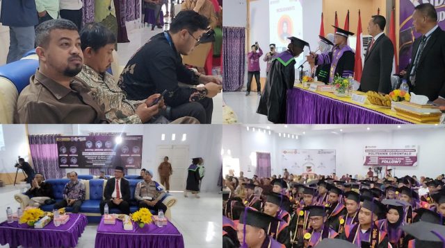 Ketua Komisi IV DPRD Provinsi Gorontalo, Mohammad Iqbal Alaydrus, Hadiri Wisuda Ke-XIV Poltekgo