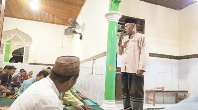 Kades Dutohe Barat Tegaskan Larangan Konvoi Tanpa Helm dan Balap Liar saat Ramadhan
