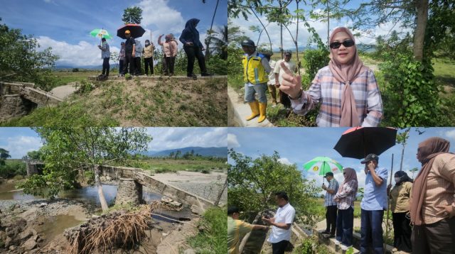 Reses DPRD Gorontalo, Legislator Dapil IV Tinjau Talang Air Putus di Tolangohula