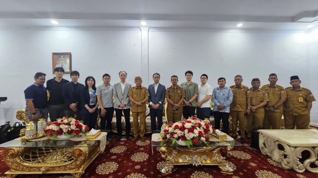 Pastikan Legalitas dan Dampak PT BJA, Buyer Wood Pellet Jepang Audiensi dengan Pemkab Pohuwato