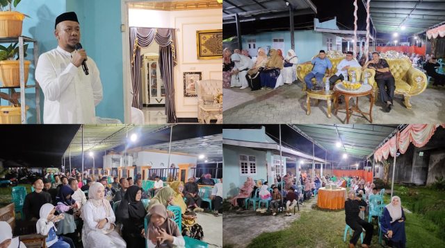 Pererat Silaturahim, Hamzah Idrus Kumpulkan Ratusan Warga dalam Halalbihalal