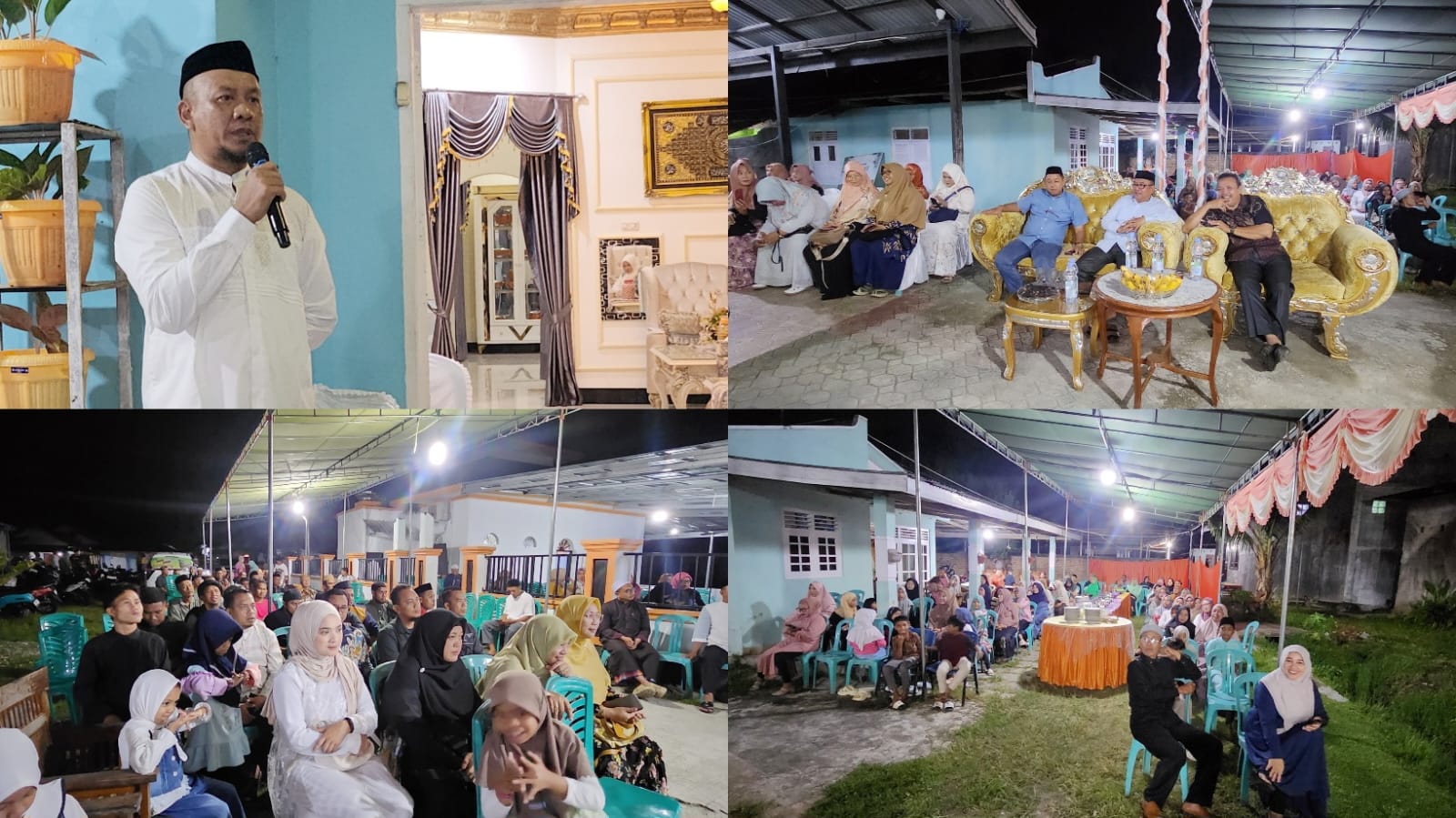 Pererat Silaturahim, Hamzah Idrus Kumpulkan Ratusan Warga dalam Halalbihalal