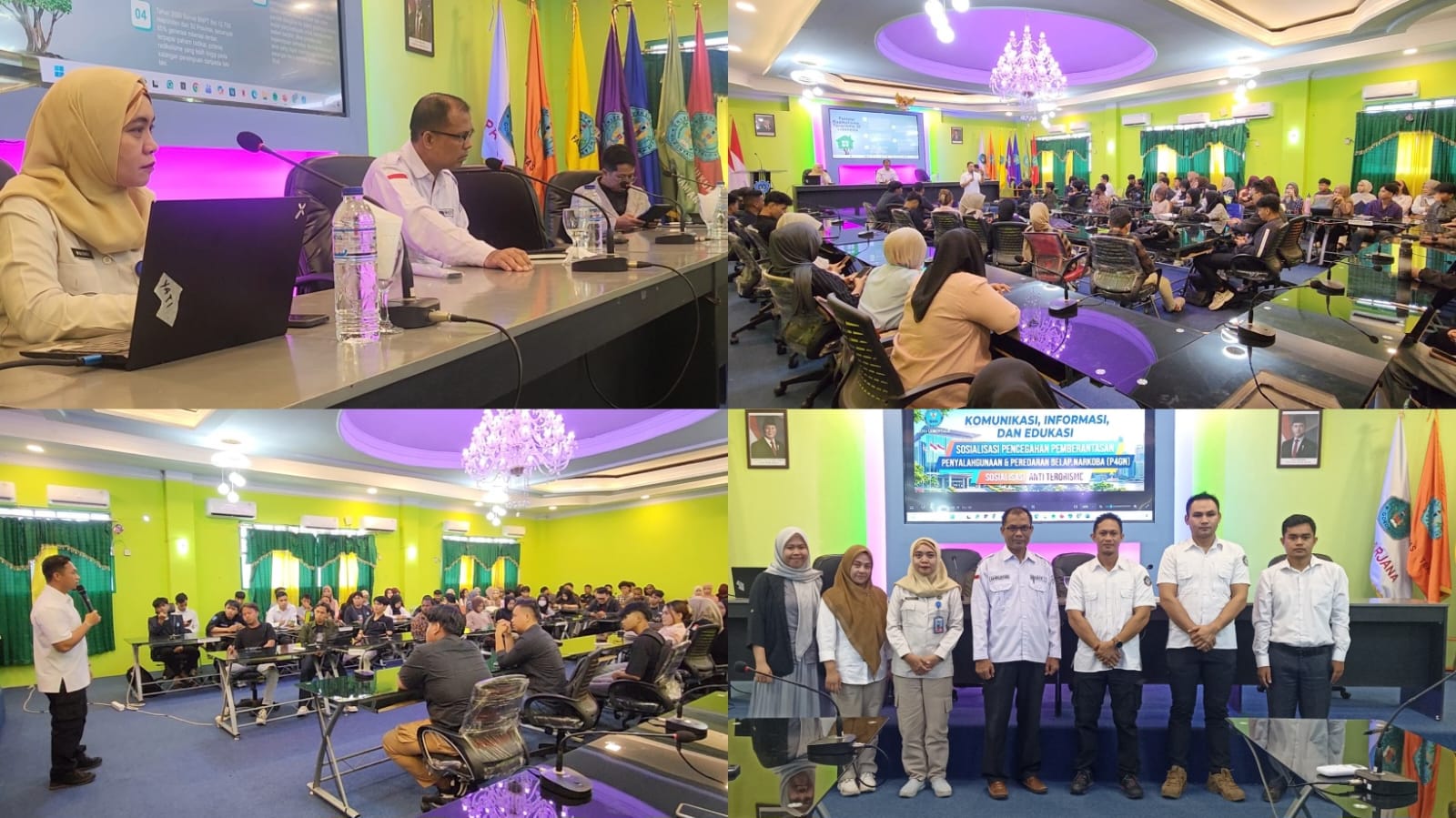 Kolaborasi UNISAN–BNNP, Mahasiswa Dibekali Pencegahan Narkoba dan Terorisme