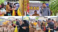 Ribuan Warga Padati Pasar Murah di Libuo, Sembako Rp265 Ribu Ditebus Rp95 Ribu