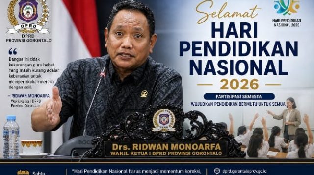 Ridwan Monoarfa: Hardiknas 2026 Jangan Jadi Panggung Retorika, Negara Masih Tunda Keadilan untuk Guru