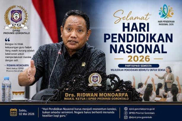 Ridwan Monoarfa: Hardiknas 2026 Jangan Jadi Panggung Retorika, Negara Masih Tunda Keadilan untuk Guru