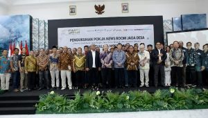 SMSI Kukuhkan Pokja Jaga Desa, Hasyim Djojohadikusumo: Jakarta Tetap Aman