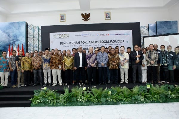 SMSI Kukuhkan Pokja Jaga Desa, Hasyim Djojohadikusumo: Jakarta Tetap Aman