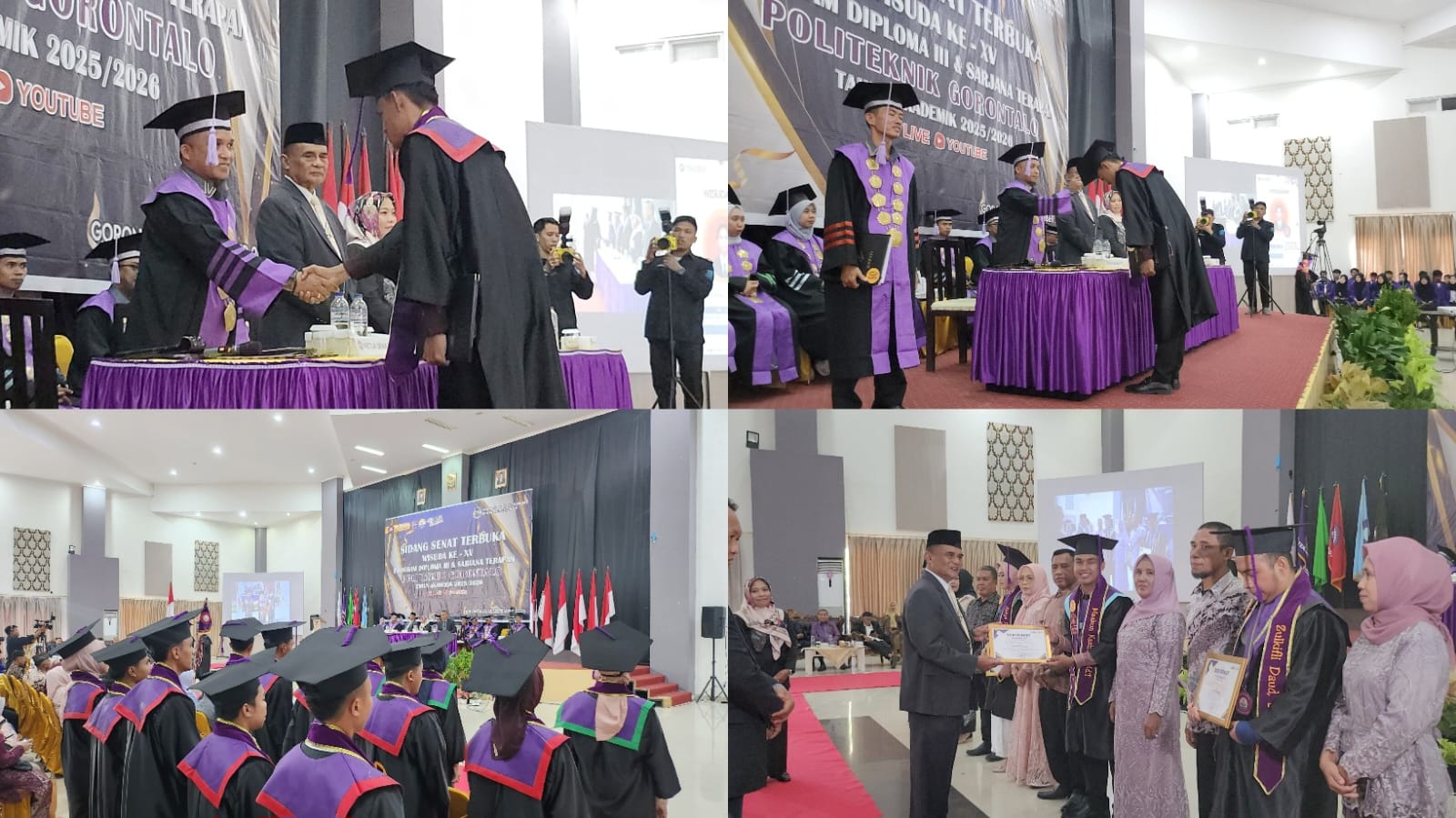 Politeknik Gorontalo Wisuda 51 Lulusan, Sarjana Terapan Perdana Jadi Tonggak Baru