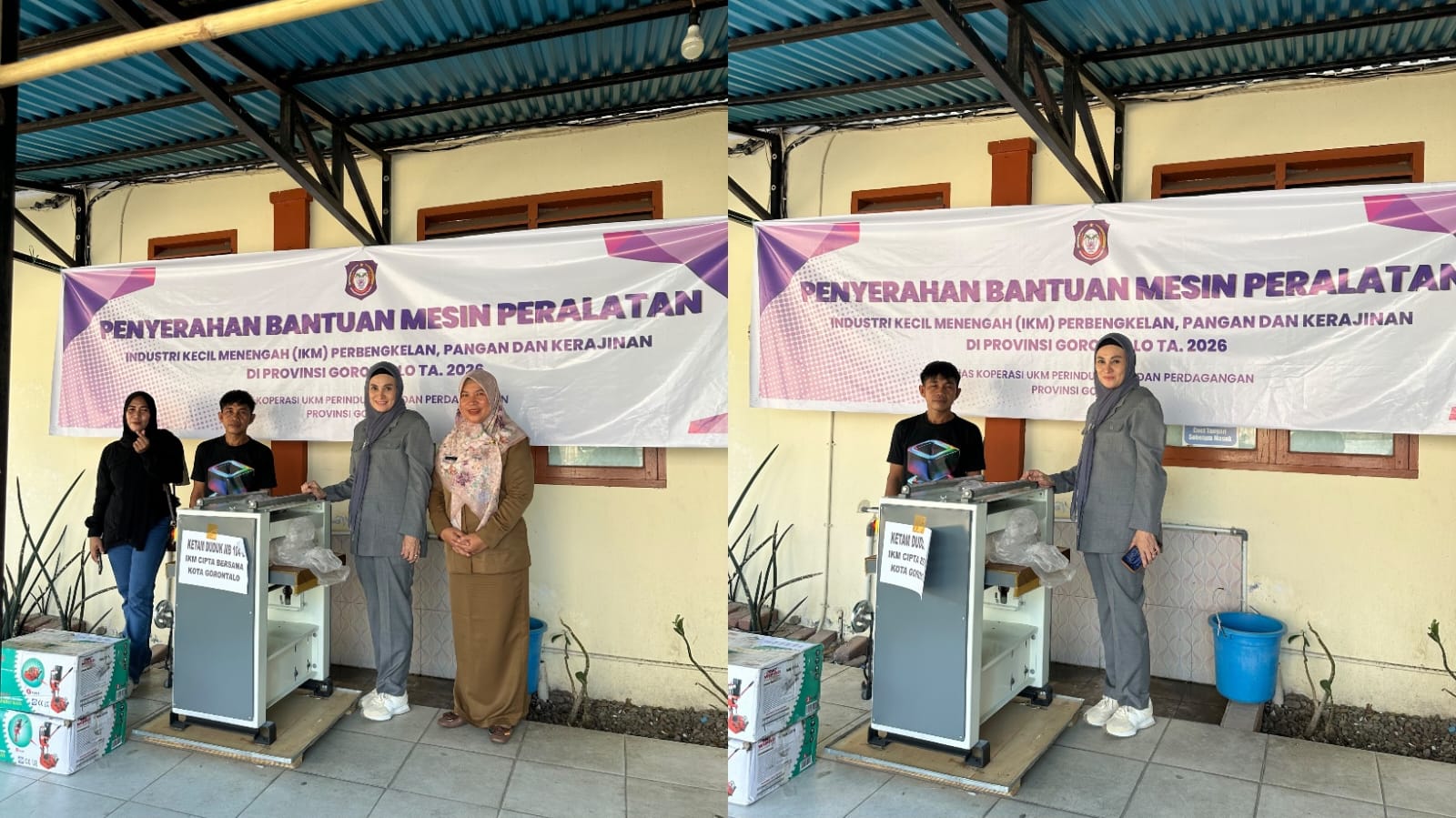 Perjuangan Indriani Dunda Berbuah Bantuan, Empat IKM Kini Punya Alat Produksi