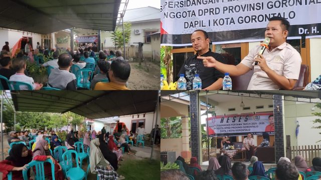 Reses di Dulomo Utara, Hamzah Muslimin Serap Keluhan Soal Saluran Pembuangan Air