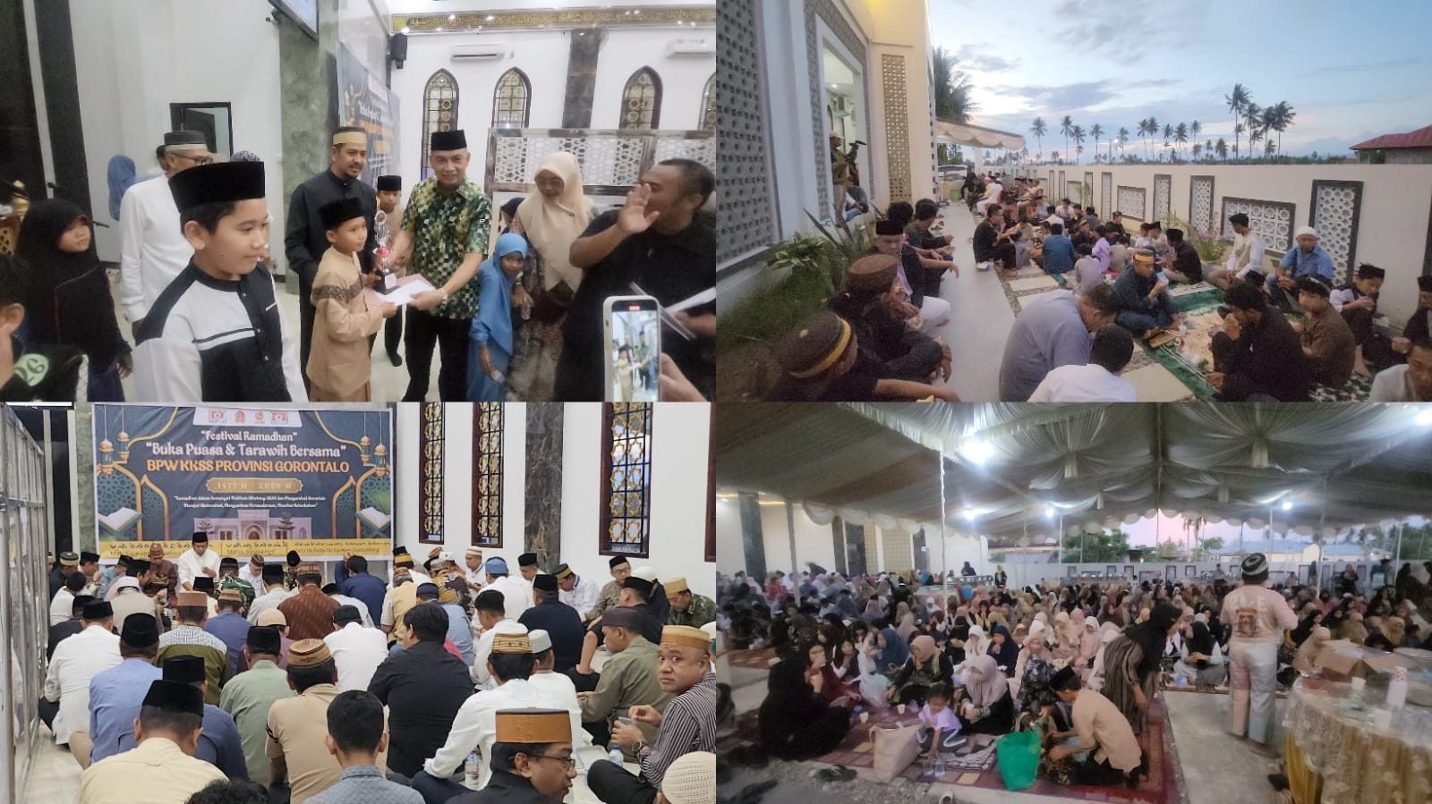 BPW KKSS Gorontalo Tutup Festival Ramadan dengan Buka Puasa dan Tarawih Bersama