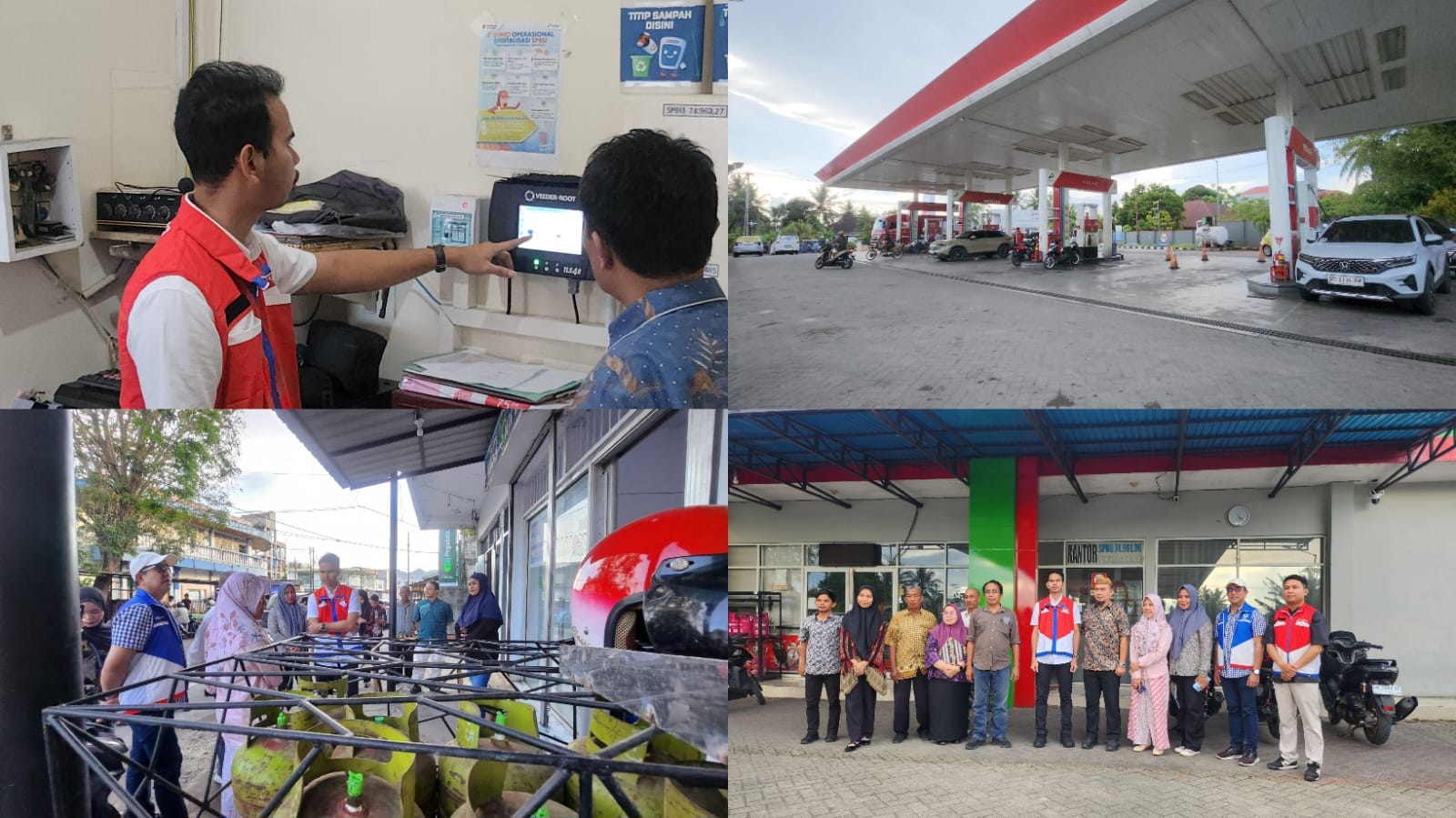 Pemprov Gorontalo dan Pertamina Sidak SPBU, Pasokan BBM dan LPG Dipastikan Aman