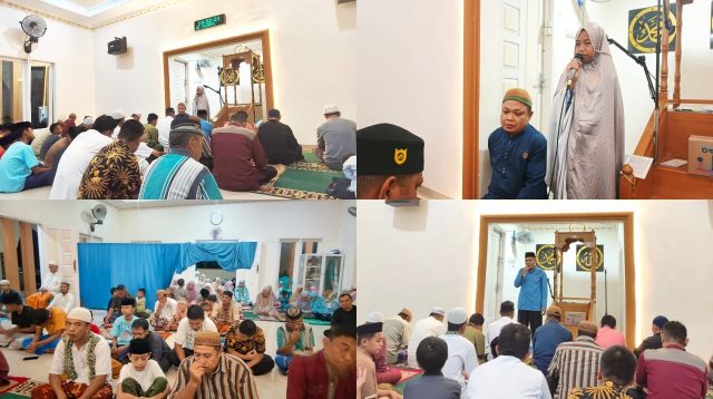 Santri Cilik Isi Tausiyah Ramadhan di Masjid Al Mukhlisin Bone Bolango