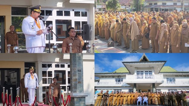 Upacara Otda 2026, Wali Kota Ingatkan Kunci Sukses Pembangunan Nasional