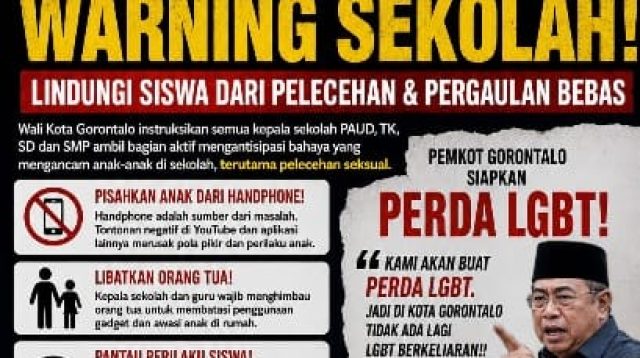 Adhan Dambea Warning Sekolah: Lindungi Siswa dari Pelecehan, Pemkot Siapkan Perda LGBT