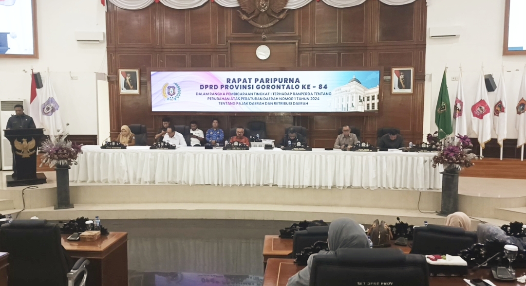 DPRD dan Pemprov Gorontalo Ubah Perda Pajak, Gusnar Siapkan Iuran Tambang Rakyat dan Kejar Ribuan Penunggak Pajak Kendaraan