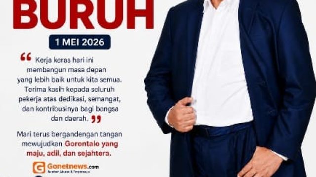 Wakil Ketua DPRD Gorontalo: Hari Buruh Momentum Perjuangkan Hak dan Martabat Pekerja