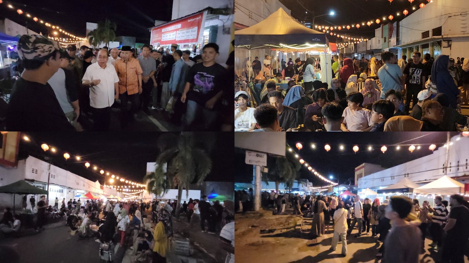 124 UMKM Ramaikan Street Food Jilid III, Adhan: Kota Harus Hidup hingga Malam Hari