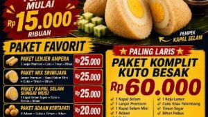 Bikin Ketagihan! Pempek Palembang Asli Ini Kini Mangkal di Depan SMA 3 Gorontalo