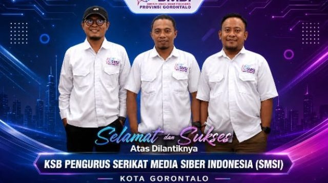 Generasi Muda Pimpin SMSI Kota Gorontalo, Siap Jawab Tantangan Media Digital
