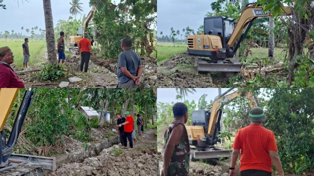 Tak Tunggu Anggaran, Suyuti Kerahkan Alat Berat Pribadi Selamatkan 40 Hektare Sawah