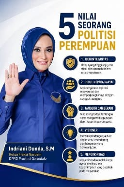 Indriani Dunda: Politisi Perempuan Harus Berintegritas, Bukan Sekadar Penuhi Kuota