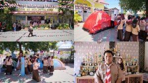HUT RI ke-81, SDN 41 Hulonthalangi Cetak Generasi Berkarakter Lewat Kemah Pramuka