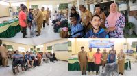 BANTUAN KURSI RODA Tak Lagi Usung Suami dengan Kursi Plastik, Fitra Kini Punya Kursi Roda