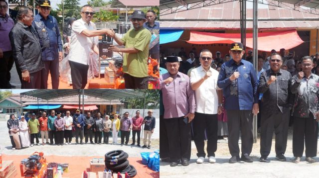 Bukan Sekadar Pokir, Thomas Mopili dan Limonu Hippy Antar Bantuan Rp2,8 Miliar ke IKM