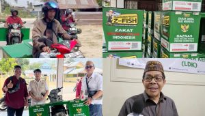 80 Penjual Ikan Keliling di Gorontalo Dapat Coolbox dan Modal Rp1 Juta dari Baznas