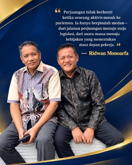 15 Tahun Berlalu, Dua Mantan Aktivis FSPMI Kembali Bertemu Bahas Nasib Buruh