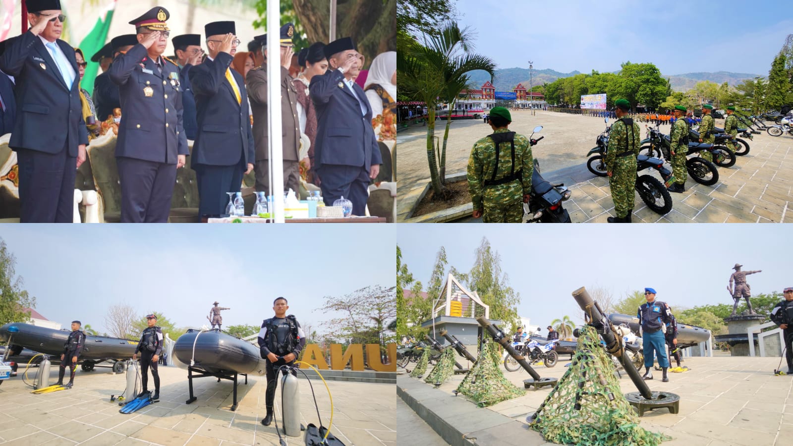 Senjata hingga Speedboat Dipamerkan, Thomas Mopili Hadiri HUT TNI ke-81